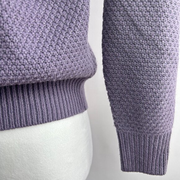 Icône by Simons Collared Soft Knit Sweater – Lavender – Women's small - Picture 7 of 9